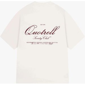 Quotrell, Heren, Tops, Wit, Maat: XS Katoen,