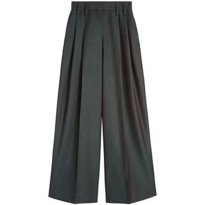 Jil Sander, Dames, Broeken, Groen, Maat: M