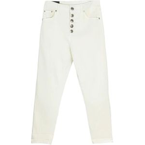 Dondup, Dames, Jeans, Wit, Maat: W27 Katoen,