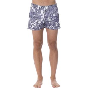 Roberto Cavalli, Heren, Badkleding, Veelkleurig, Maat: L Poliester,