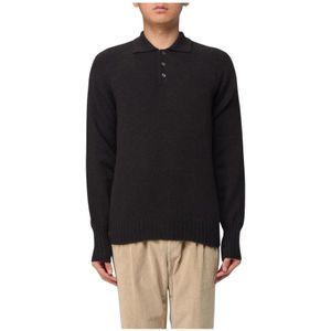 Drumohr, Heren, Truien, Zwart, Maat: M Kasjmier,