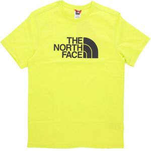The North Face, Heren, Tops, Geel, Maat: S Katoen,