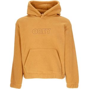 Obey, Dames, Sweatshirts & Hoodies, Bruin, Maat: XS Fleece,