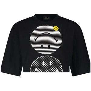 Joshua Sanders, Dames, Tops, Zwart, Maat: XS Katoen,