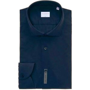 Xacus, Heren, Overhemden, Blauw, Maat: XL