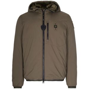 Blauer, Heren, Jassen, Bruin, Maat: 2XL Nylon,