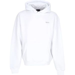 Dolly Noire, Heren, Sweatshirts & Hoodies, Wit, Maat: S Katoen,