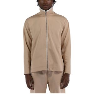 Lanvin, Heren, Sweatshirts & Hoodies, Beige, Maat: L Katoen,