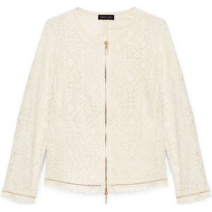 Fiorella Rubino, Dames, Jassen, Beige, Maat: XL