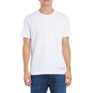 Dondup, Heren, Tops, Wit, Maat: M Jersey,