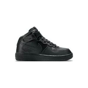 Nike Leren Sneakers , Black , Heren , Maat: 35 EU