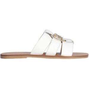 Liu Jo, Dames, Schoenen, Wit, Maat: 36 EU Leer,