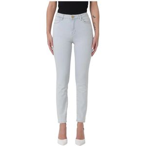 Pinko, Dames, Jeans, Blauw, Maat: W28 Katoen,