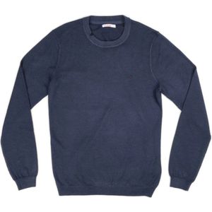 Sun68, Heren, Truien, Blauw, Maat: L Poliester,