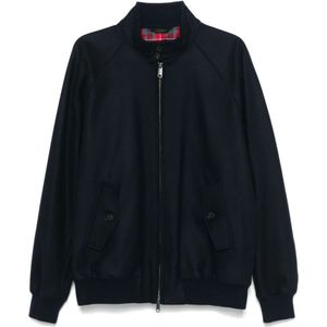 Baracuta, Heren, Jassen, Blauw, Maat: XS Wol,