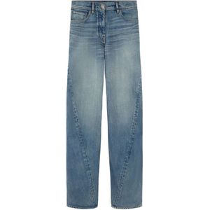 Versace, Dames, Jeans, Blauw, Maat: W26 Denim,