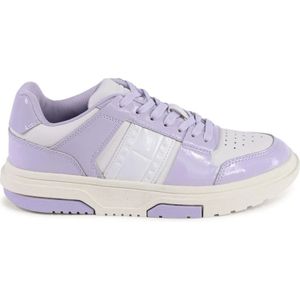 Tommy Hilfiger, Dames, Schoenen, Paars, Maat: 39 EU Leer,