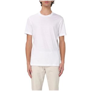 Hugo, Heren, Tops, Wit, Maat: M Katoen,
