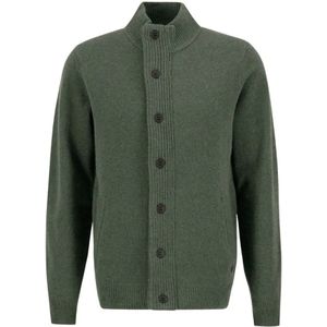 Barbour, Heren, Truien, Groen, Maat: XL Wol,