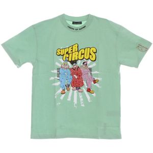 Vision OF Super, Heren, Tops, Groen, Maat: M Katoen,