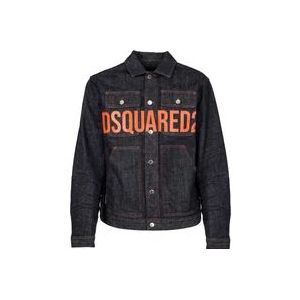 Dsquared2 Jas , Blue , Heren , Maat: M