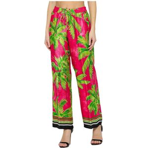 Ermanno Scervino, Dames, Broeken, Veelkleurig, Maat: M Viscose,