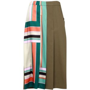 Weekend Max Mara, Dames, Rokken, Groen, Maat: S Katoen,