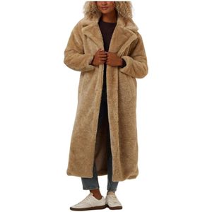 Notre-V - NV-EDDIE - Winterjas - Zand - Polyester