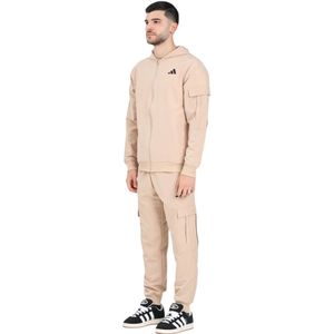 Adidas - Cargo - Trainingspak - Beige - Heren - Herfst Winter