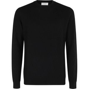 Paolo Pecora, Heren, Truien, Zwart, Maat: M