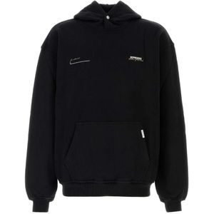 Represent, Heren, Sweatshirts & Hoodies, Zwart, Maat: S Katoen,