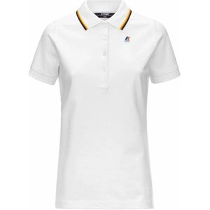 K-Way, Dames, Tops, Wit, Maat: L Katoen,