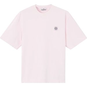 Stone Island, Heren, Tops, Roze, Maat: XL Jersey,