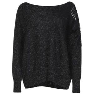 D.Exterior, Dames, Truien, Zwart, Maat: XL