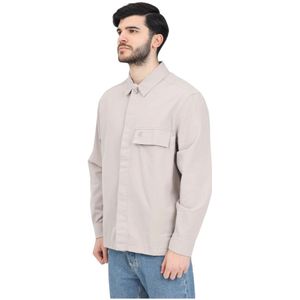 Calvin Klein Jeans, Heren, Jassen, Beige, Maat: M