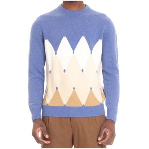 Ballantyne, Heren, Truien, Veelkleurig, Maat: 2XL Kasjmier,