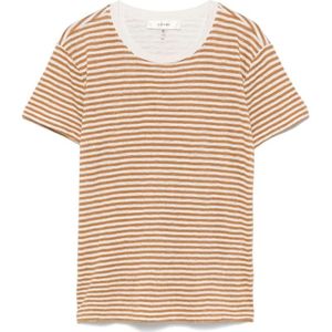 Frame, Dames, Tops, Bruin, Maat: 2XS Katoen,