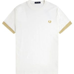 Fred Perry, Heren, Tops, Wit, Maat: XL Katoen,