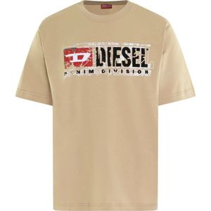 Diesel, Heren, Tops, Beige, Maat: M