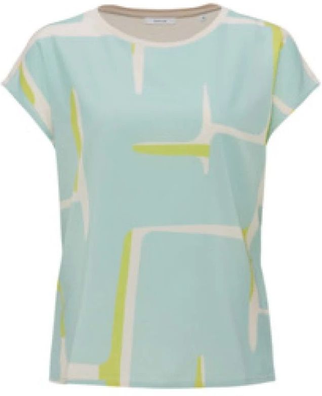 Opus - T-shirt - Veelkleurig - Zacht Materiaal - Klassieke Pasvorm