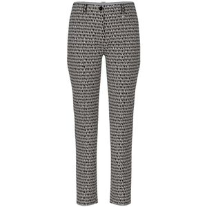 Marc Cain - Stoffen Broek - Slim Fit - Knoop- en Ritssluiting