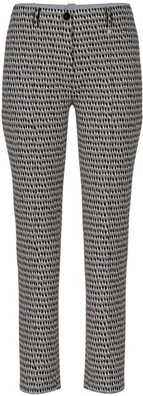 Marc Cain - Stoffen Broek - Slim Fit - Knoop- en Ritssluiting