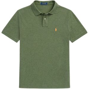 Ralph Lauren, Heren, Tops, Groen, Maat: XL Piqué,