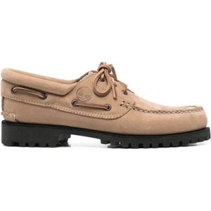 Timberland, Heren, Schoenen, Beige, Maat: 42 EU Leer,