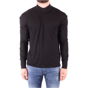 Diesel, Heren, Tops, Zwart, Maat: XS