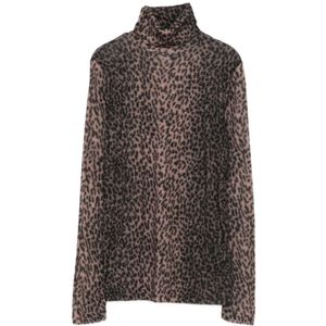 Majestic Filatures, Dames, Truien, Veelkleurig, Maat: L Katoen,