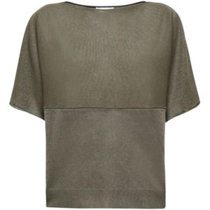 Alpha Studio, Dames, Tops, Groen, Maat: M