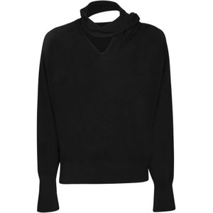 Incotex, Dames, Truien, Zwart, Maat: XS