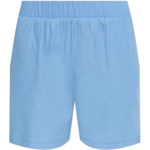 Hanro, Dames, Nachtkleding & Lounge, Blauw, Maat: S Katoen,