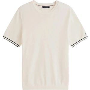 Tommy Hilfiger, Heren, Tops, Beige, Maat: S